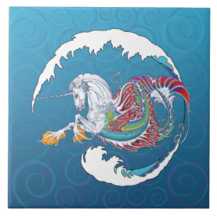 2017 Mink Nest Hippicorn 6-inch tegel Tegeltje