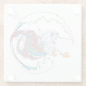 2017 Mink Nest Hippicorn Glass Onderzetter 3 (Achterkant)