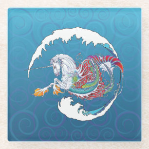 2017 Mink Nest Hippicorn Glass Onderzetter 4
