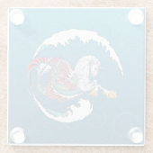 2017 Mink Nest Hippicorn Glass Onderzetter 4 (Achterkant)