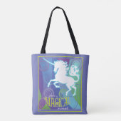2017 Mink Tas Magical Unicorn Canvas tas (Achterkant)