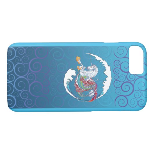2017 Mink Tech Hippicorn iPhone 7/8 Hoesje (Achterkant (Horizontaal))