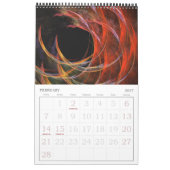 2017 Moderne Abstracte kunst Kalender (Feb 2027)