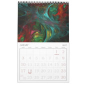 2017 Moderne Abstracte kunst Kalender (Jan 2027)