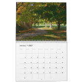 2017 New England Herfst- en Winterkalender Kalender (Jan 2027)