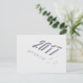 2017 New year card Feestdagenkaart (Staand voorkant)