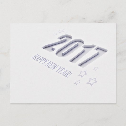2017 New year card Feestdagenkaart (Voorkant)