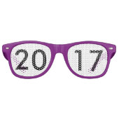 2017 Nieuwe jaarbril (aanpassen) Retro Zonnebril (Voorkant)