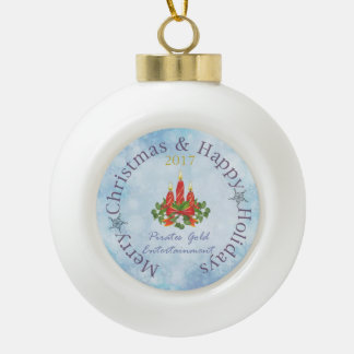 2017 PGE Ceramic Ball Ornament