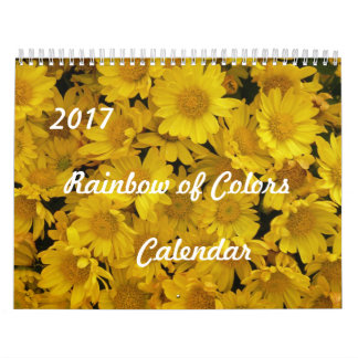 2017 Regenboog van Kleuren Kalender