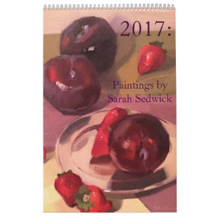 2017: Schilderijen door Sarah Sedwick Kalender