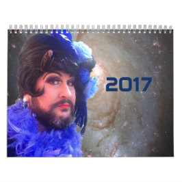 2017 Science Fiction Non Binary Gay Drag Calendar Kalender