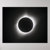 2017 Solar Eclipse - Corona Poster (Voorkant)