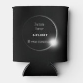 2017 Solar Eclipse die ik zag, was geweldige Blikjeskoeler (Voorkant)