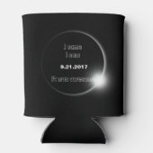 2017 Solar Eclipse die ik zag, was geweldige Blikjeskoeler (Achterkant)