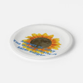 2017 Solar Eclipse, Sunflower Edition Papieren Bordje (Gekanteld)