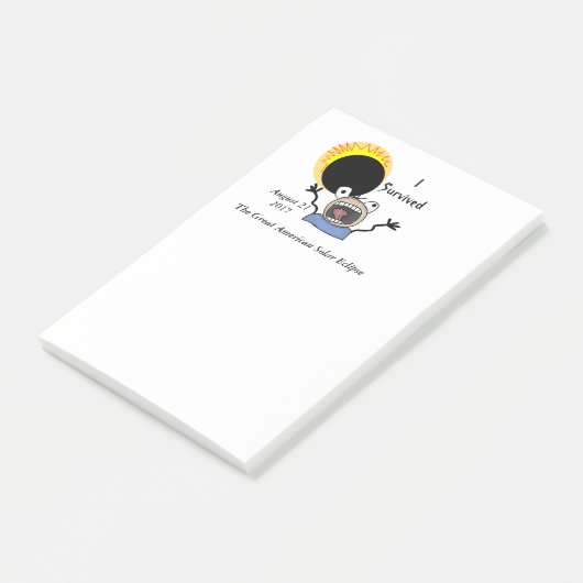 2017 Solar Eclipse Survival Edition Post-it® Notes (Schuin)