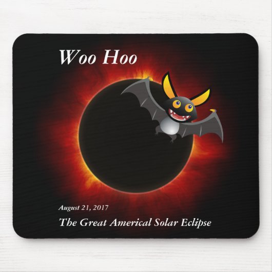 2017 Solar Eclipse, Vampire Edition Muismat (Voorkant)
