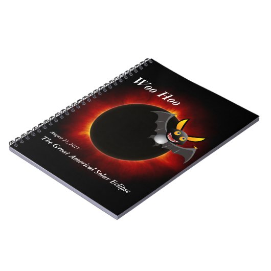 2017 Solar Eclipse, Vampire Edition Notitieboek (Linkerzijde)