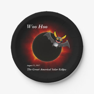 2017 Solar Eclipse, Vampire Edition Papieren Bordje