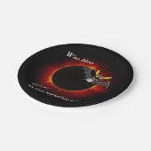 2017 Solar Eclipse, Vampire Edition Papieren Bordje (Gekanteld)