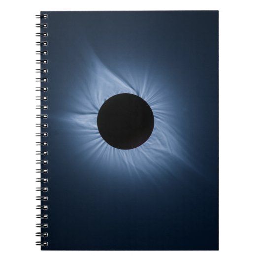 2017 Solar Eclipse - Zonnekroon Notitieboek (Voorkant)