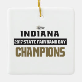 2017 State Fair Band Day Champions - Sirens Season Keramisch Ornament