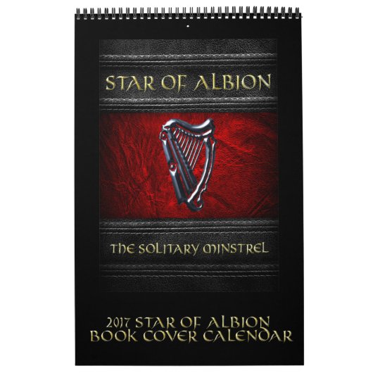 2017 Ster van het albion Book Hoesje Agenda Kalender (Hoes)