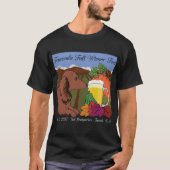 2017 Temecula Herfst Wiener Fest T-shirt op zwart (Voorkant)