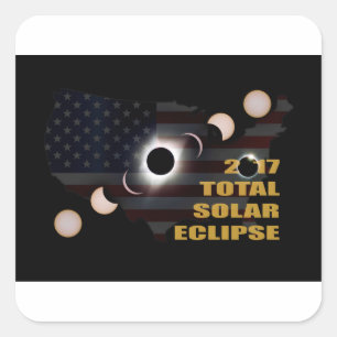2017 Totaal aantal zonneknippen Vierkante Sticker