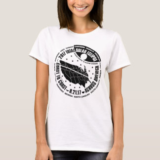 2017 TOTAAL SOLAR ECLIPSE Designer Womens Sport T-shirt