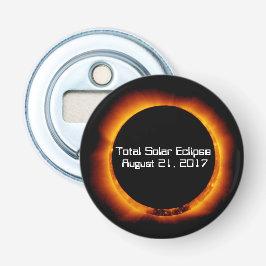 2017 Totaal zonnepanelen Button Flesopener
