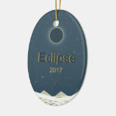 2017 Totaal zonnepanelen Keramisch Ornament (Links)