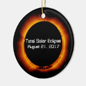 2017 Totaal zonnepanelen Keramisch Ornament (Links)