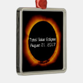 2017 Totaal zonnepanelen Metalen Ornament (Rechts)