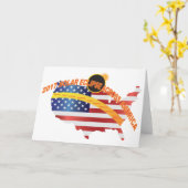 2017 Totale ZonneVerduistering over de Kaart van (Gele Bloem)