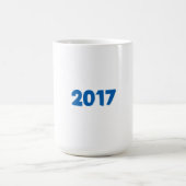 2017 U kunt TEKSTSTIJL en TEKSTKLEUR wijzigen Magische Mok (Midden)