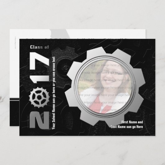 2017 Uitnodiging tot het indienen van Afstuderen m (Voorkant / Achterkant)