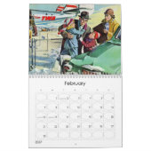 2017 Vintage het Leven Kalender (Feb 2027)