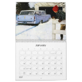 2017 Vintage het Leven Kalender (Jan 2027)