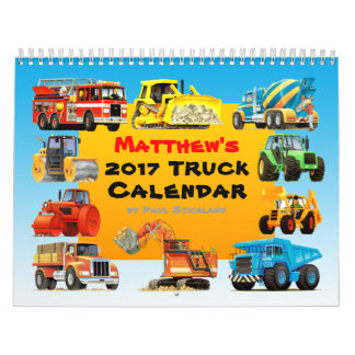 2017 Vrachtagenda voor de bouw van een gigantisch Kalender