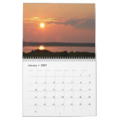 2017 Zonnige Kalender (Jan 2027)