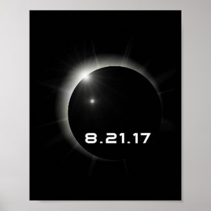 2017 Zonsverduistering Poster