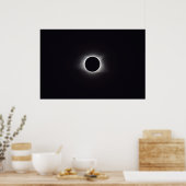 2017 Zonsverduistering Poster (Keuken)