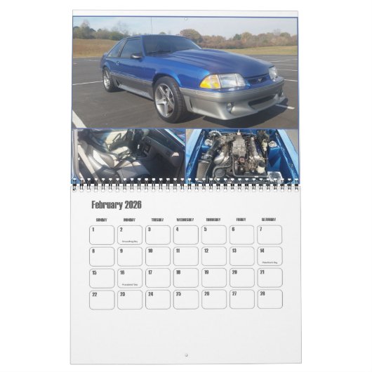 2017 Zuidoostelijk rooster voor oxlichamen Kalender (Feb 2026)