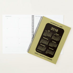 2018-2019 Agenda van het Neon Gold School