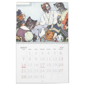 2018 - 2019 Gekke katten Kalender (Mar 2027)