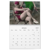 2018 - 2019 Schoonheid in het verleden Kalender (Jan 2027)