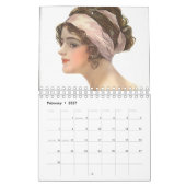 2018 - 2019 Vrouwen in een ander tijdperk Kalender (Feb 2027)
