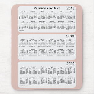 2018-2020 Thistle Calendar van Janz Muismat